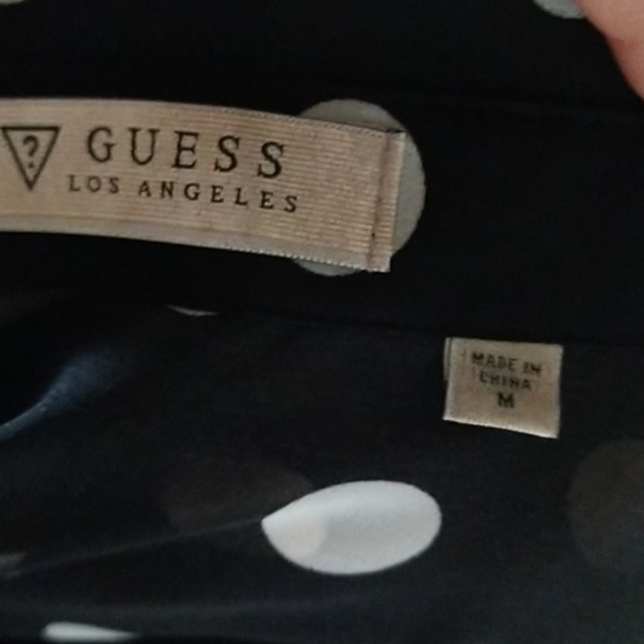 Guess classy polka-dot button up shirt - Picture 6 of 6